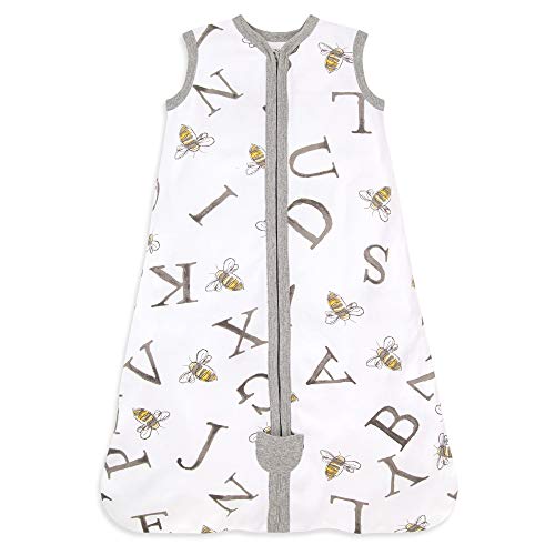 Burt's Bees Baby Baby Beekeeper Wearable Blanket, 100% Organic Cotton, Swaddle