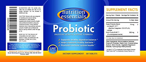 #1 Best Probiotic Supplement - 900 Billion CFU Probiotics - Nutrition Essentials