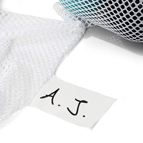 Champion Sports Mesh Sports Equipment Bag, Set of 6, 12x18 Inches - Multipurpose