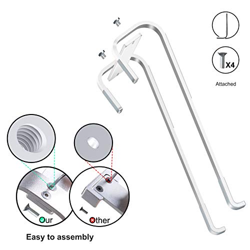 Laptop Stand for Desk, SOQOOL Computer Stand Riser for Desk,Ventilated Ergonomic
