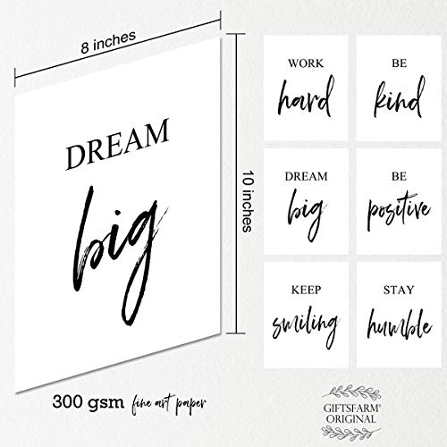 Inspirational Wall Art, Motivational Wall Art, Office Wall Decor, Wall Art