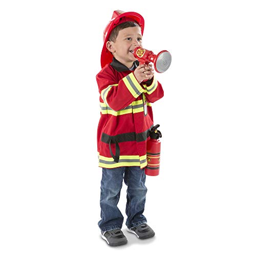 Melissa & Doug Fire Chief Role Play Costume Set
