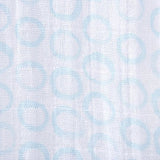 HALO 100% Cotton Muslin Sleepsack Wearable Blanket, Circles Turquoise, Large