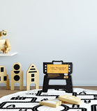 Utopia Home Foldable Step Stool for Kids - 11 Inches Wide and 8 Inches Tall - Holds Up