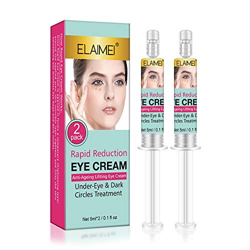 2pc Rapid Reduction Eye Cream,Instant Eye Wrinkle Remove Serum