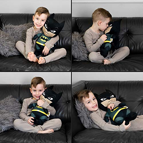 Franco Kids Bedding Super Soft Plush Cuddle Pillow Buddy, One Size, Batman