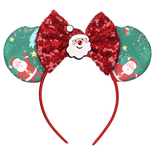 YanJie Sequin Mouse Ears - Glitter Hair Accessories Party Favor Decoration Cosplay