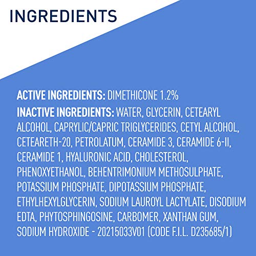 CeraVe Baby Cream | Gentle Moisturizing Cream with Hyaluronic Acid | Paraben