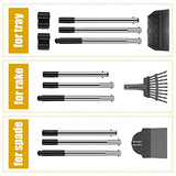 Niubya Dog Pooper Scooper, Extra Large Poop Scooper for Large and Small Dogs