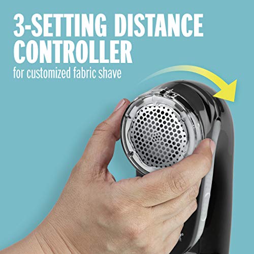 Conair Rechargeable Fabric Defuzzer/Shaver, Black