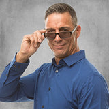 Reading Glasses - 9504HP - 3 Pack - 2 Black & 1 Sun Black - 1.00