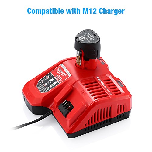 Powerextra 2 Pack 12V 3000mAh Lithium-ion Replacement Battery Compatible