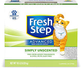Fresh Step Advanced Simply Unscented Clumping Cat Litter, Recommended by Vets