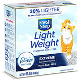 Fresh Step Lightweight Extreme Cat Litter, Scented with Febreze, 15.4 Lb