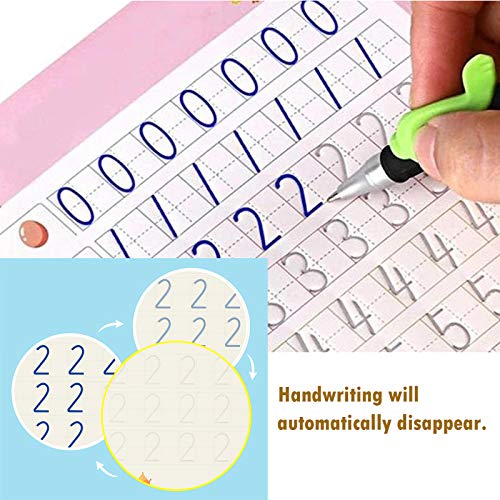 Sank Magic Practice Copybook for Kids - Number & Letter Tracing Book