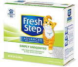 Fresh Step Advanced Simply Unscented Clumping Cat Litter, Recommended by Vets