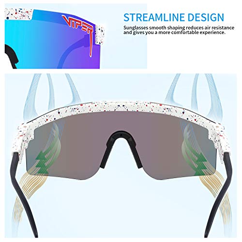 Pit Viper Sunglasses, Outdoor Cycling Glasses, UV400 Polarized Sunglasses