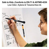 Magnetic Dry Erase Markers, Browill Fine Tip Low Odor Whiteboard Markers