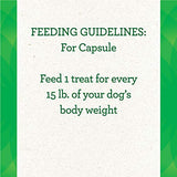 GREENIES PILL POCKETS for Dogs Capsule Size Natural Soft Dog Treats with Real Peanut