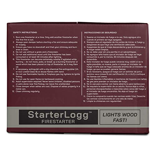 Pine Mountain StarterLogg Select-A-Size Firestarting Blocks, 24 Starts Firestarter
