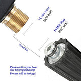 Sooprinse High Pressure Washer Gun,3000 PSI Max with 5 Color Quick Connect Nozzles