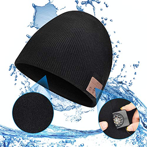 ColoFocus Bluetooth Beanie Hat for Men, Music Hat Men Hat Bluetooth Headphone