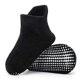 Zaples Baby Non Slip Grip Ankle Socks with Non Skid Soles for Infants Toddlers Kids Boy