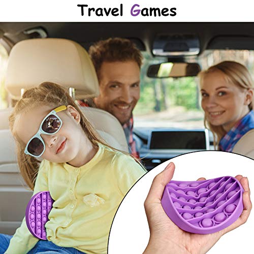 CAMTOA Push Pop Bubble Fidget Sensory Toy 2 PCS, Pop Fidget Toy