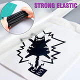 ARHIKY HTV 12IN x 5FT Roll - Iron On Heat Transfer Vinyl (Black)