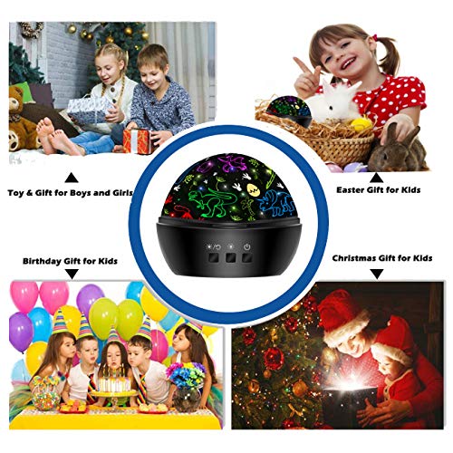 Dinosaur Toys for 3-8 Year Olds Boys,Dino Projection Cool Kids Toys for 3-8 Year Olds