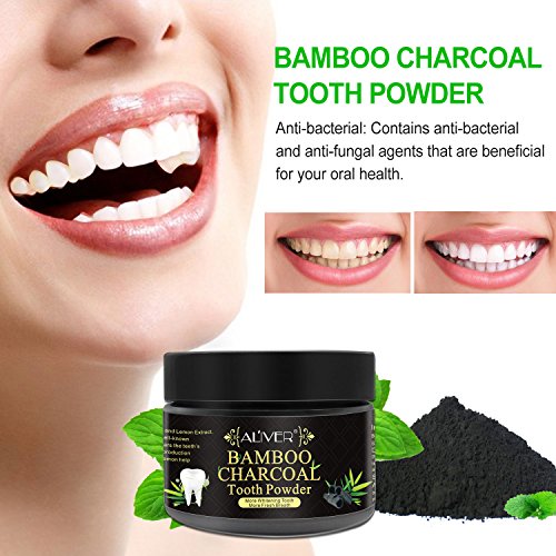 Activated Charcoal Teeth Whitening Powder 100% Natural Black Carbon Coconut