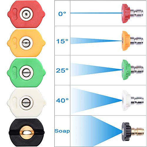 DUSICHIN DUS-018 Foam Cannon Lance Pressure Washer Nozzle Tip Spray Gun 3000