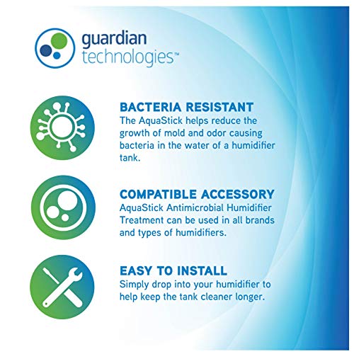 Guardian Technologies GGHS15 Aquastick Antimicrobial Humidifier Treatment, 2-Pack