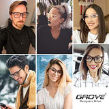 Gaoye 3-Pack Blue Light Blocking Glasses Women Men, Fashion Computer Gaming