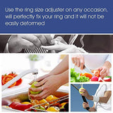 Ring Size Adjuster for Loose Rings Invisible Transparent Silicone Guard Clip