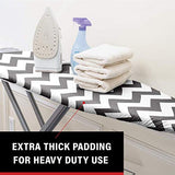 EPICA Silicone Coated Ironing Board Cover- Resists Scorching and Staining - 15" x54