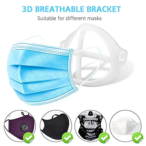 Mask Bracket,10PCS 3D Face Mask Bracket Inner Support Frame