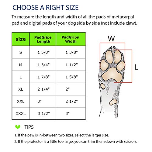 Anti Slip Paw Grips Pads,Provide Dog Foot Traction & Paw Protection on Hardwood