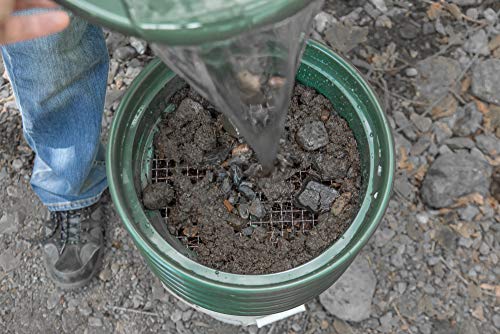 SE Patented Stackable 13-1/4" Sifting Pan, Mesh Size 1/2" - GP2-12