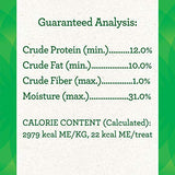 GREENIES PILL POCKETS for Dogs Capsule Size Natural Soft Dog Treats with Real Peanut