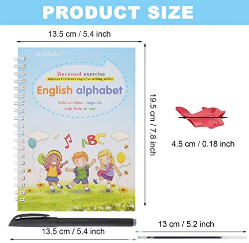 English Magic Practice Copybook, Magic Calligraphy That Can Be Reused Handwriting