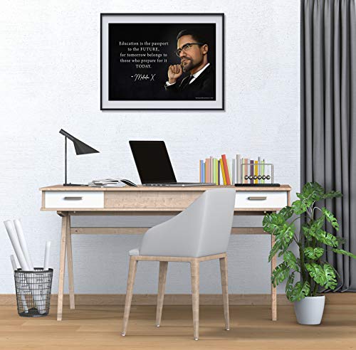Black History Month Decorations (Set of 4 Powerful Black History Posters) Set