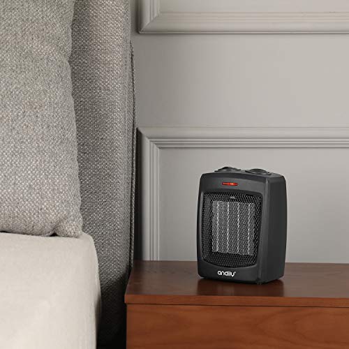 andily Space Heater Electric Heater for Home and Office Ceramic Small Heater