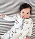 Burt's Bees Baby Baby Beekeeper Wearable Blanket, 100% Organic Cotton, Swaddle