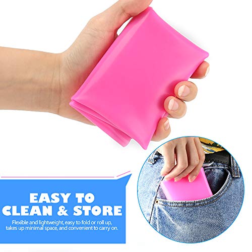 LEOBRO 2 Pack 15.7" x 11.7" Large Silicone Sheet