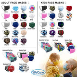 WeCare Kids Disposable Face Masks, 50 Asstd Tie Dye Masks, Individually Wrapped