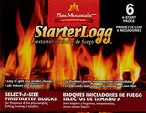 Pine Mountain StarterLogg Select-A-Size Firestarting Blocks, 24 Starts Firestarter
