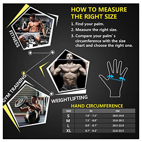 Updated 2021 Ventilated Weight Lifting Gym Workout Gloves Full Finger