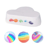 Rainbow Bath Bombs Gift Set,Bubble Magic XXL 5.8oz Bath Bombs Cloud For kids Women,Rainbow Bubble Bathbombs Suitable for Everyone, Gift idea for Birthday Valentines Anniversar(1pcs)