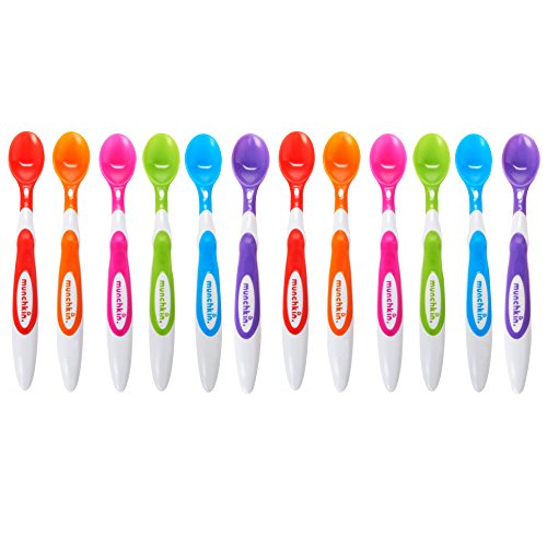 Munchkin 12 Piece Soft-Tip Infant Spoons